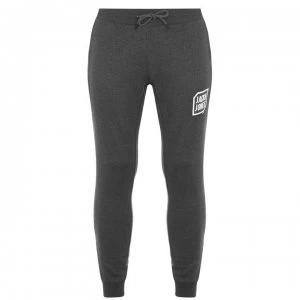 Image of Jack and Jones Logo Joggers - Dark Grey Mel
