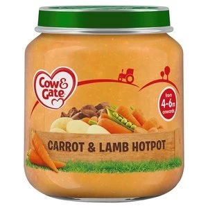 image of Cow and Gate Carrot and Lamb Hotpot Jar 4-6 Months 125g