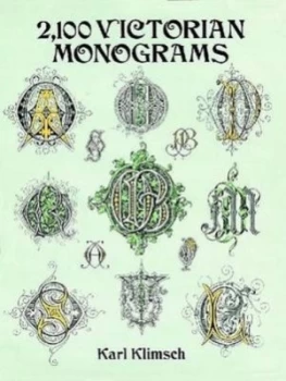 Image of 2 100 Victorian Monograms by Karl Klimsch Paperback
