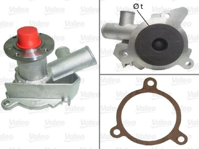 Image of VALEO Water pump VALEO 506141