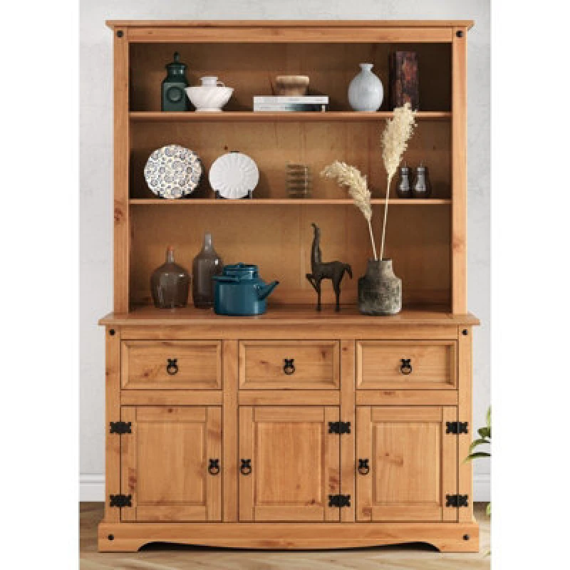 Image of MERCERS FURNITURE Corona 3 Door Dresser COR100/COR118