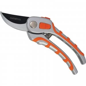Image of Faithfull Samurai Bypass Secateurs Nonslip