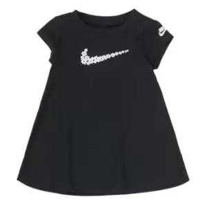 Image of Nike Infant Girls Daisy Swoosh Dress - Black