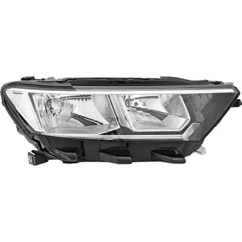 Image of DIEDERICHS 2240880 Headlights Priority Parts H7/H7, Right, with motor for headlamp levelling Headlight (259)