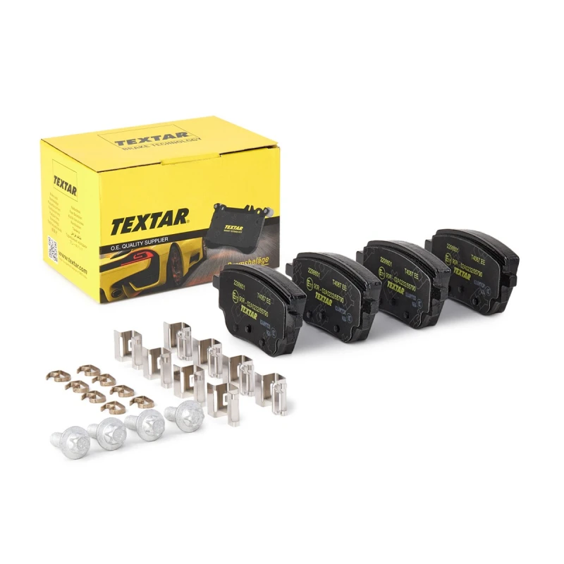 Image of Brake pad set TEXTAR 2298601