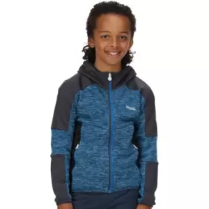Image of Regatta Boys Dissolver V Marl Knit Hooded Fleece Jacket 11-12 Years - Chest 75-79cm