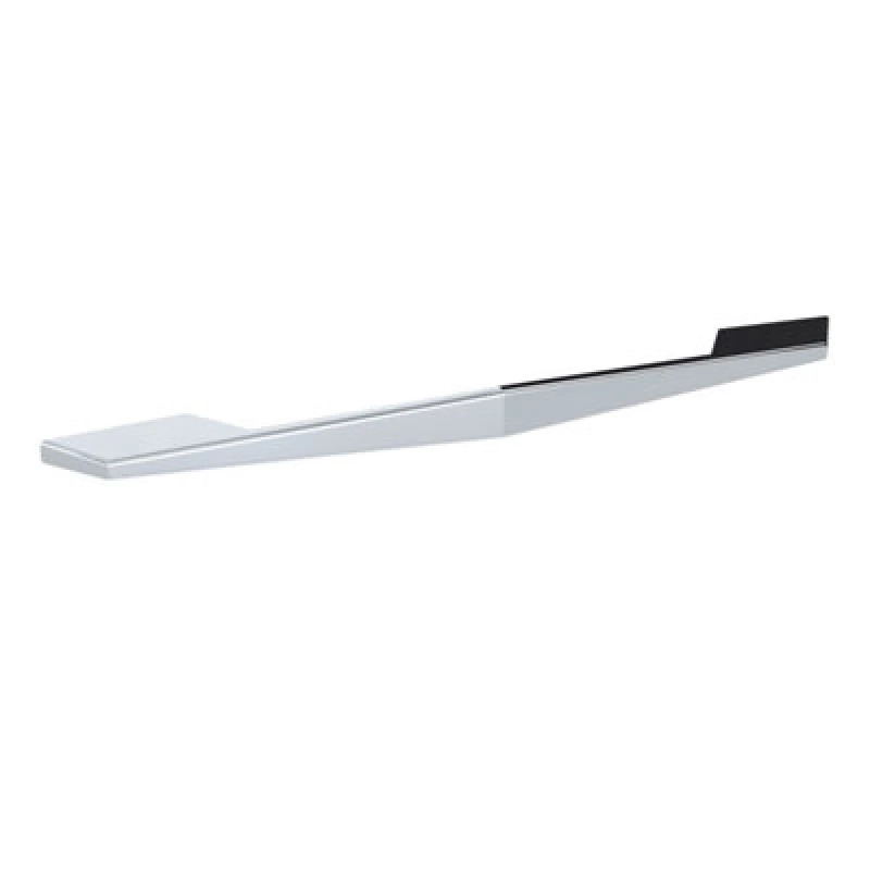 Image of Hudson Reed D Shaped Cabinet Handle Centres, Contemporary Zamac Built Furniture Handle For Bathroom Units In Chrome Finish, 256mm