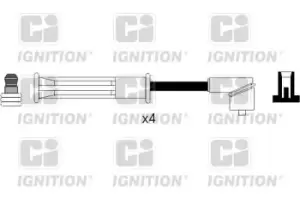 Image of Quinton Hazell XC1090 Ignition Lead Set
