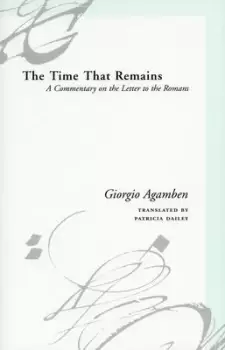 Image of The Time That Remains by Giorgio Agamben