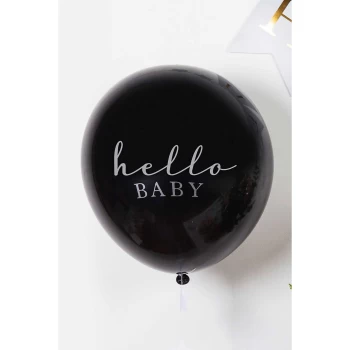 image of Bambino Baby Shower Confetti Balloon - Gender Reveal