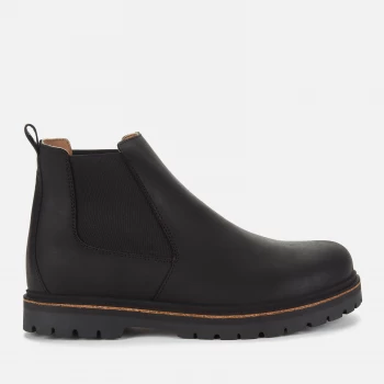 image of Birkenstock Mens Stalon Nubuck Chelsea Boots - Black - UK 10.5/EU 45