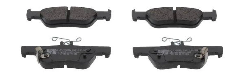 Image of JURID 574222J Brake pad set Brake Pad Set,disc brake (402)