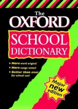 Image of The Oxford School Dictionary by Joyce Hawkins and Andrew Delahunty and Fred Mcdonald Hardback