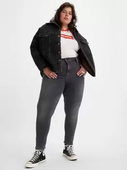 image of 721 High Rise Skinny Jeans (Plus Size) - Black