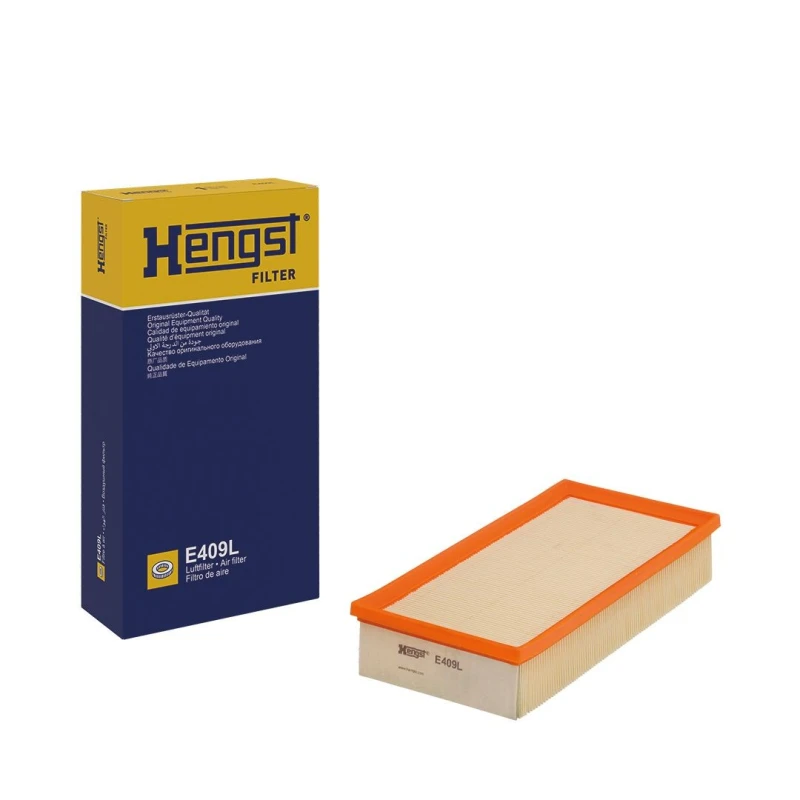 Image of HENGST FILTER E409L Air filter Filter Insert Air Filter (8)