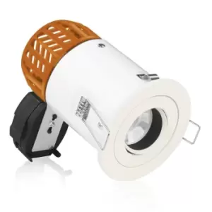 Image of Aurora Enlite Adjustable IP20 Non-Integrated Downlight Baffled White - EN-DLM482WB
