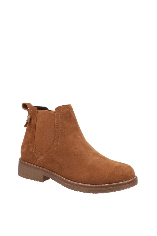 Image of Hush Puppies Womens Maddy Water Resistant Chelsea Ankle Boots - UK 3 Brown female GDE2643TAN3