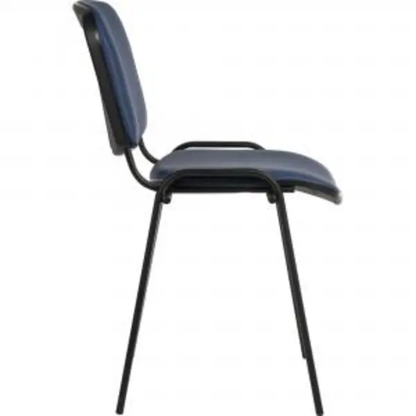 image of Conference PU Stackable Chair Blue - 1500PU-BLU 13201TK EXR13201TK