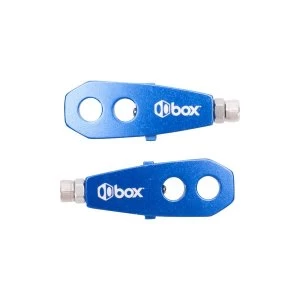 Image of Box Two BMX Chain Tensioner Blue 10mm Axle