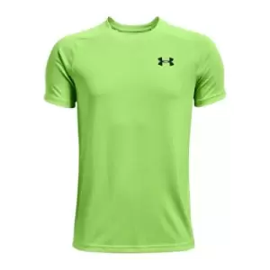 Image of Under Armour Tech 2.0 Top Junior - Green