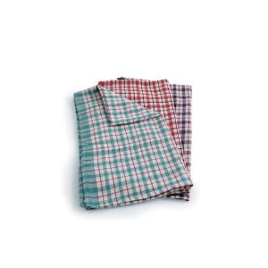 Image of Robinson Young Caterpack Check Tea Towels 1 x Pack of 10 Tea Towels