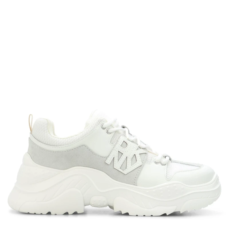 Image of DKNY Odella Chunky Trainers White female UK 4