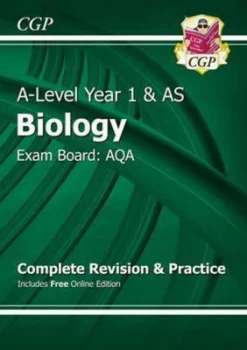 Image of New A-Level Biology Aqa Year 1 and As Complete Revision and Practice with Online Edition. Hardback
