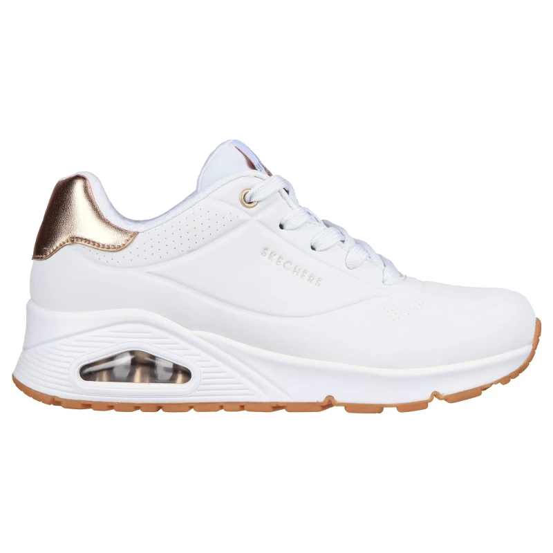 Image of Womens Trainers Skechers Uno Golden Air Blanc Female 38