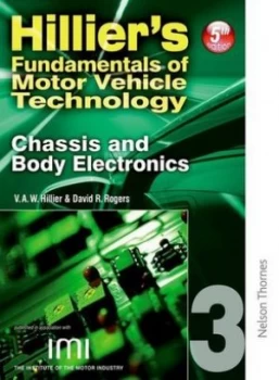 Image of Hilliers Fundamentals of Motor Vehicle Technology. Book 3 Chassis and Body Electronics by V a W Hillier Paperback
