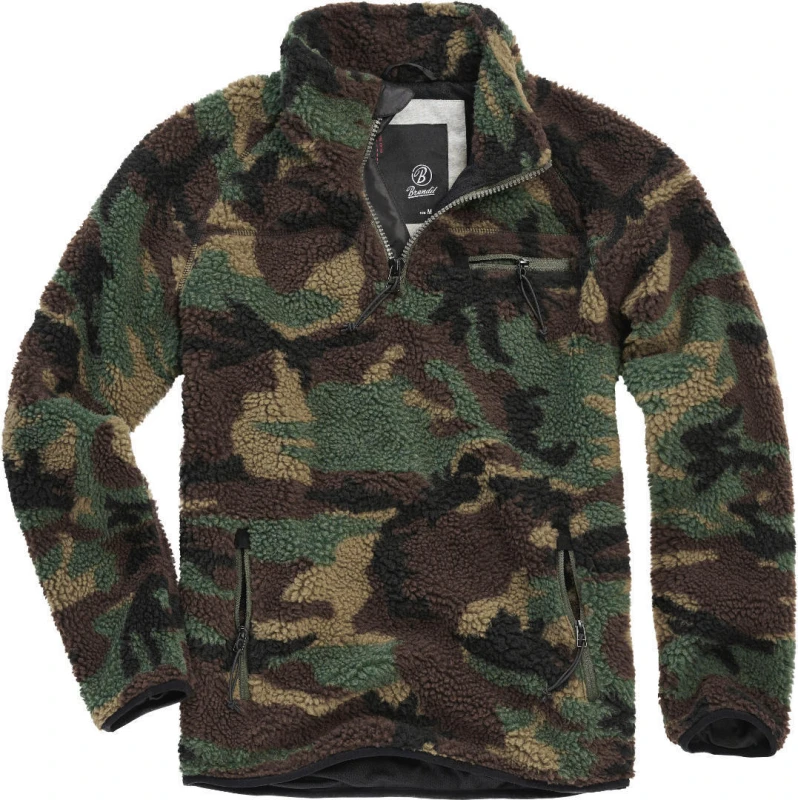Image of Brandit Fleece Sweatshirt Sweatshirt woodland XXL Men