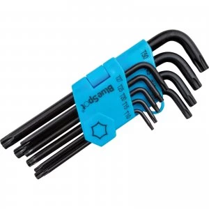 Image of BlueSpot 9 Piece Long Arm Torx Key Set