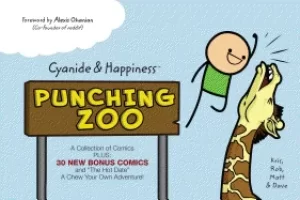 Image of cyanide and happiness punching zoo