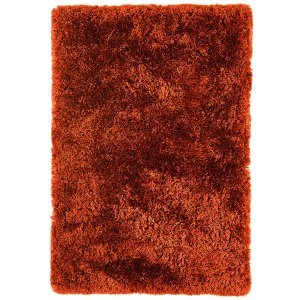 Image of Asiatic Plush Shaggy Rug - 140 x 200cm - Rust