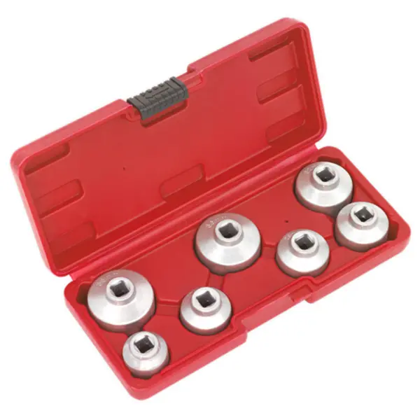 image of Sealey Oil Filter Cap Wrench Set 7pc