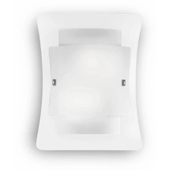 Image of Ideal Lux Triplo - 2 Light Indoor Large Wall Light Glass, E27