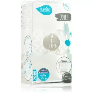 image of Nuvita Cool Physiological 6m+ dummy Pearl grey 1 pc