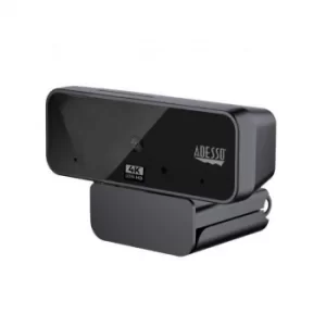 Image of Adesso CyberTrack H6 4K Ultra HD USB Webcam with Built-In Stereo Microphone and Privacy Shutter