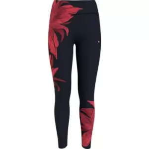 image of Tommy Sport Rw Floral Aop Legging - Blue