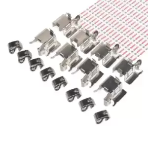 Image of Bosch Accessory Kit, disc brake pads TOYOTA,SUBARU 1 987 474 468 0494742050