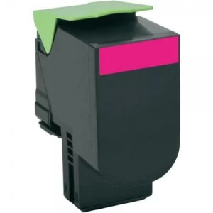 image of Lexmark 802M Magenta Laser Toner Ink Cartridge