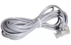 Image of Lindy RJ-10 4/4 Cable, 3m Grey