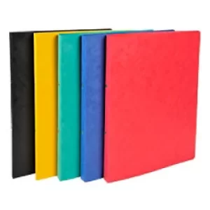 image of Exacompta Ring Binder Mottled Pressboard A4 2 ring 15mm Assorted Colours Pack of 20