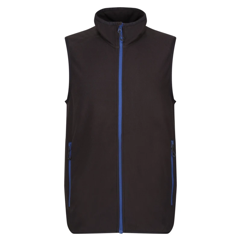Image of Regatta Professional Mens Fleece Gilet in Baby Blue Size: 3XL Baby Blue Male 3XL