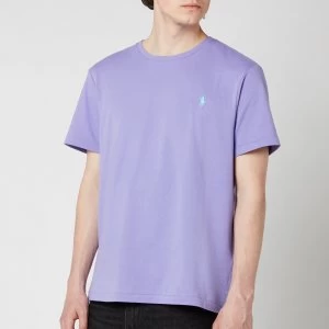 Image of Polo Ralph Lauren Mens Custom Slim Fit Crewneck T-Shirt - Hampton Purple - L