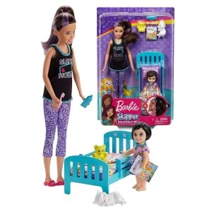 Image of Barbie Skipper Babysitters Bedtime