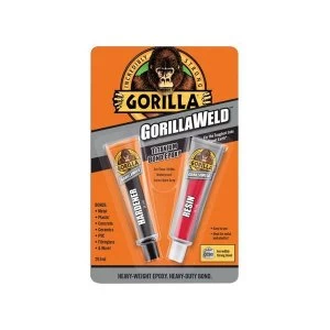 image of Gorilla Glue Gorilla Weld Steel Bond 2-Part Epoxy 2 x 14ml