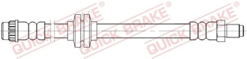 Image of QUICK BRAKE Brake hose QUICK BRAKE 32.133