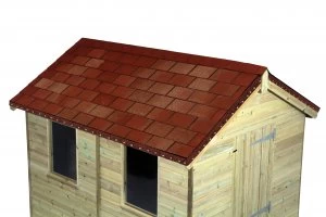 Image of Wickes Multi-Tone Red Roofing Shingles 2m2 Pack 14