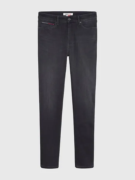 Image of Tommy Jeans Simon Skinny Jeans New Black Stretch 34W x 32L