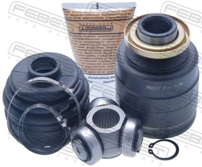 Image of FEBEST 2211-BLRH CV Joint Front Axle Right Joint Kit,drive shaft (5)